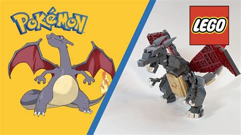 I built a LEGO Shiny Charizard | LEGO Pokemon MOC Review