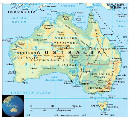 Capricorn Australiamap - Map Of Australia Tropic Of Capricorn - Australia Moment / Things to do ...