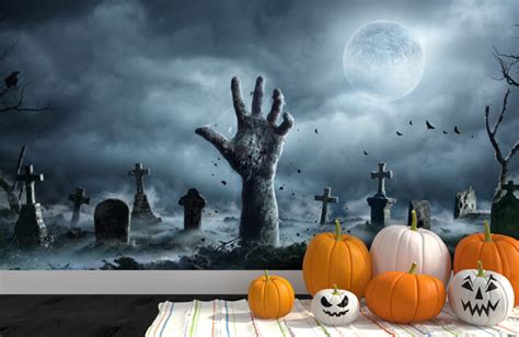 Halloween Wallpaper Murals | Wallsauce US