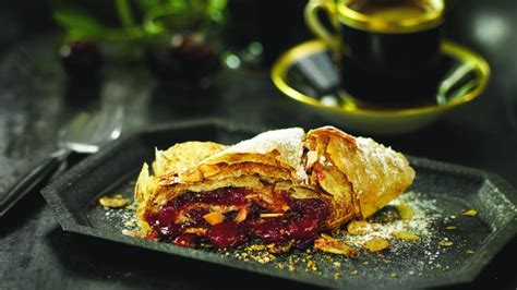 Cherry Almond Strudel - RecipesNow!