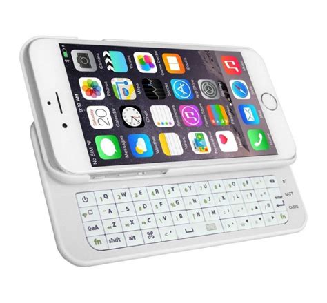 MXtechnic ultrathin keyboard case for iPhone 6 is a low-cost alternative to on-screen typing