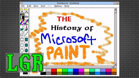 History of Microsoft Paint 1985-2017: An LGR Retrospective - YouTube