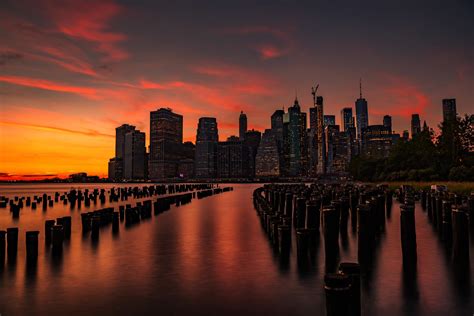 New York Sunset Wallpaper, HD Nature 4K Wallpapers, Images and Background - Wallpapers Den