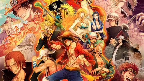 Franky, Nami, Nico Robin, Sanji, Roronoa Zoro, Monkey D. Luffy, Trafalgar Law, Donquixote ...