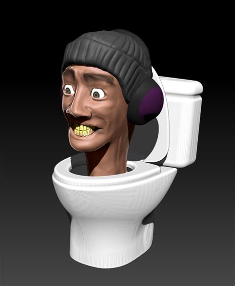 STL file SKIBIDI TOILET DJ 🚽・3D print design to download・Cults