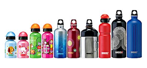 SWISS-ENGINEERED SIGG WATER BOTTLES