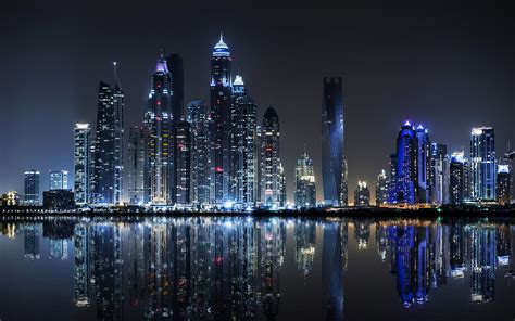 Dubai at Night Wallpapers - 4k, HD Dubai at Night Backgrounds on WallpaperBat