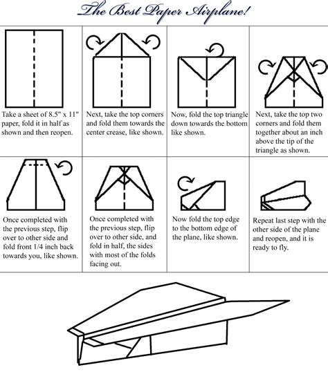 Printable Paper Airplane Designs