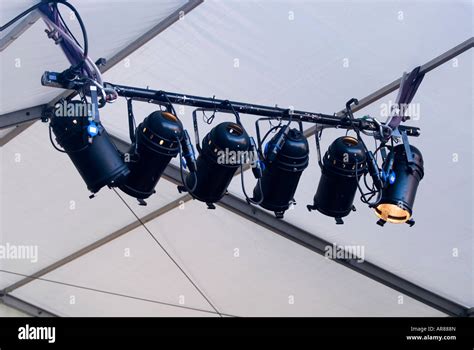 stage lighting setup Stock Photo - Alamy