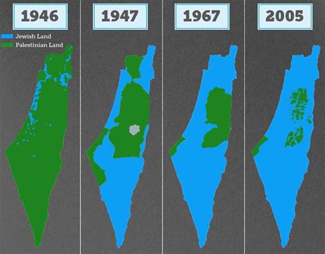 Israel Palestine Conflict Map