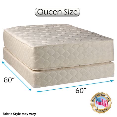 Dream Sleep Highlight Luxury Firm Queen Size Mattress & Box Spring Set - Fully, Assembled ...