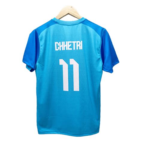 Indian Football Chhetri Number 11 Jersey - Cyberried Store