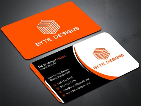 Modern Business Card Design by Elite Design on Dribbble