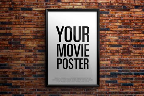 Theatrical Movie Poster - Mockup ~ Product Mockups on Creative Market