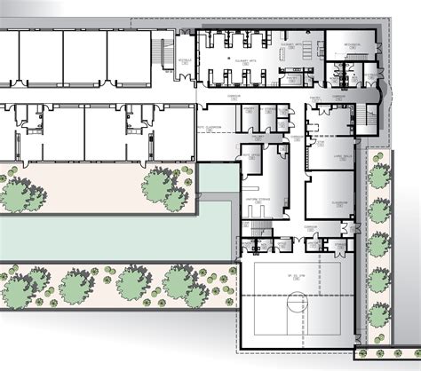 School Building Floor Plan Dwg - BEST HOME DESIGN IDEAS