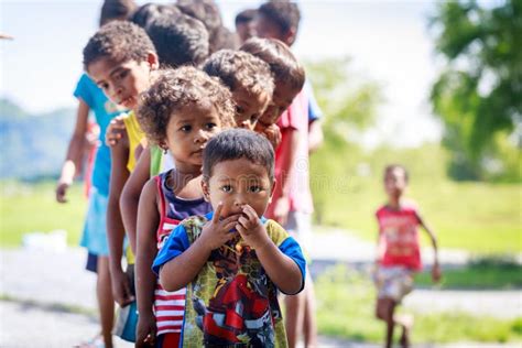 The Aeta Tribe Children Near Mount Pinatubo on Aug 27, 2017 in S Editorial Photography - Image ...