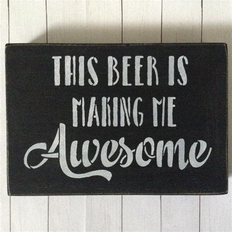 Man Cave Sign Man Cave Gift Funny Beer Drinker Gift | Etsy