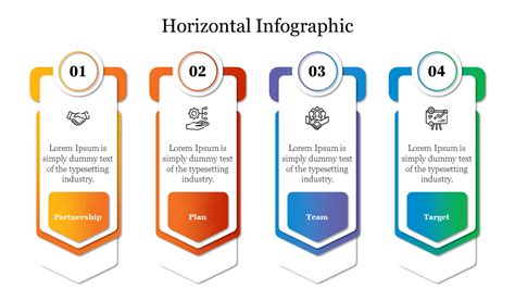 Creative Horizontal Infographic Presentation Template