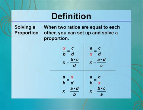 Which Ratios Form A Proportion