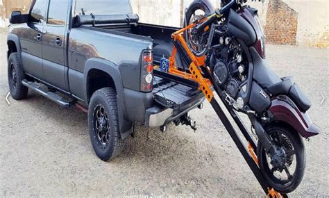 Motorcycle Pickup Truck Loader