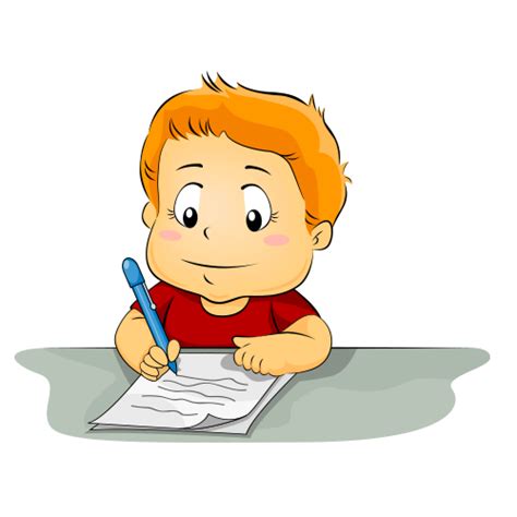 Writing Child Clip art - child png download - 500*500 - Free Transparent Writing png Download ...