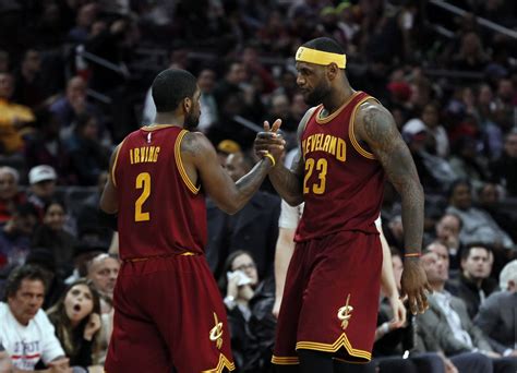 LeBron James: Kyrie Irving is "turning into a leader in his own right" - cleveland.com