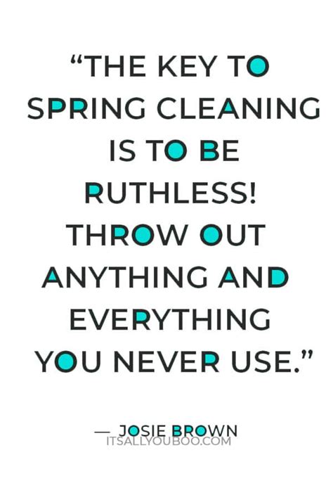 68 Motivational Spring Cleaning Quotes for a Fresh Start