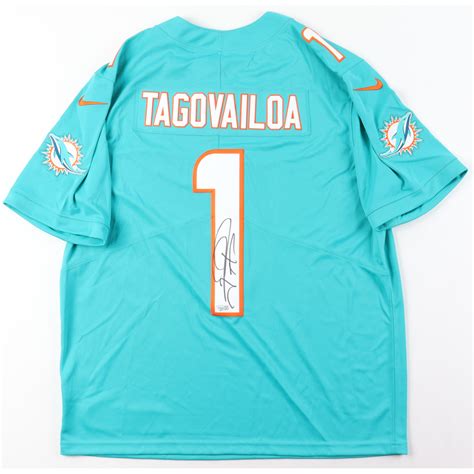 Tua Tagovailoa Signed Dolphins Jersey (Fanatics) | Pristine Auction