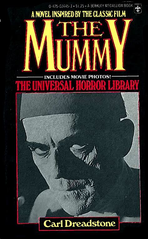 The Mummy | Horror book covers, Horror book, Science fiction books