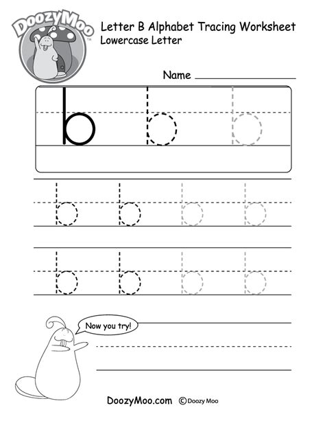 Lowercase Letter Tracing Worksheets (Free Printables) - Doozy Moo