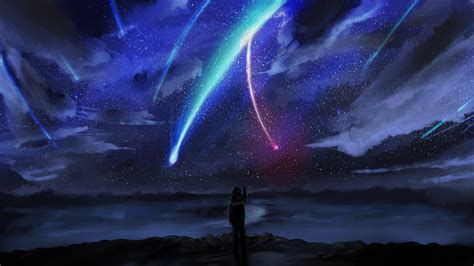 Anime Night Scenery Wallpapers - Top Free Anime Night Scenery Backgrounds - WallpaperAccess