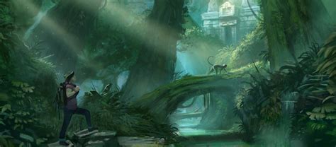 Jungle Environment Paintings for Concept Art Inspiration