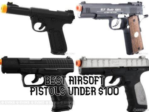 7 Best Airsoft Pistols Under $100 for 2024 (Ranked and Reviewed)