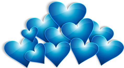 Blue Heart Transparent Png Cutout Png And Clipart Images Citypng | Images and Photos finder