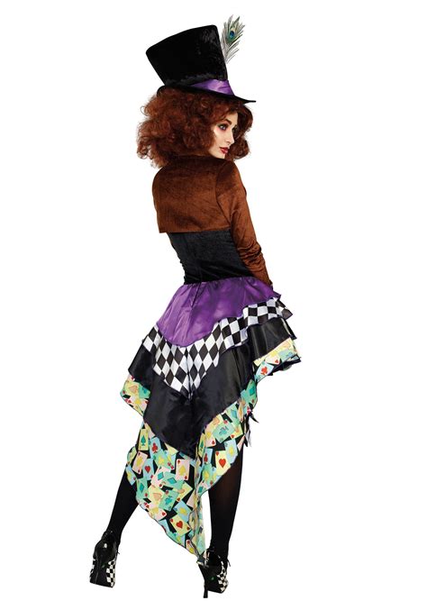 Raving Mad Hatter Women's Costume | Mad Hatter Costumes