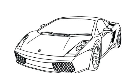 Lamborghini Gallardo Coloring Pages at GetDrawings | Free download