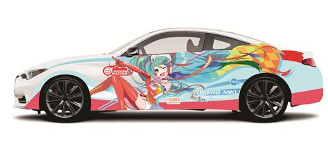 Anime ITASHA Hatsune Miku Car Wrap Door Side Fit With Any Cars Vinyl g in 2022 | Car vinyl ...