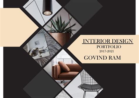 INTERIOR DESIGN PORTFOLIO by Govind Ram - Issuu