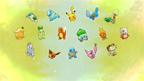 Every Starter in Pokemon Mystery Dungeon Rescue Team DX | Heavy.com