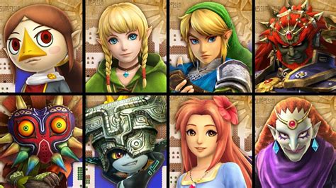 Fresh Legend Of Zelda Characters With Pictures And Names