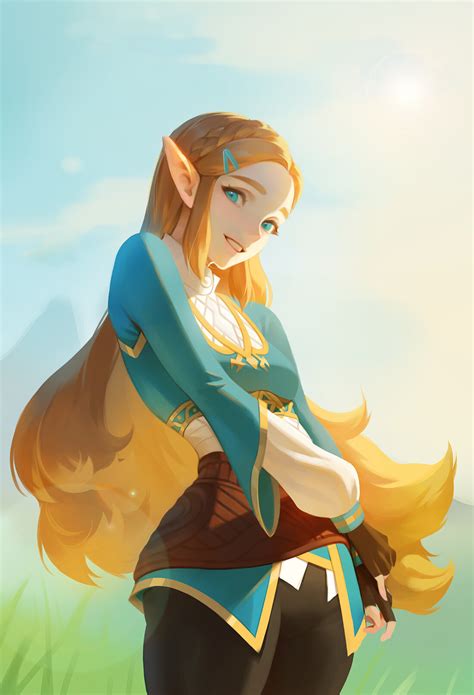 Zelda by JINWU_ | The Legend of Zelda: Breath of the Wild | Know Your Meme