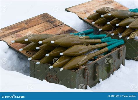 Grenade Launcher Ammunition Stock Image - Image: 8261681