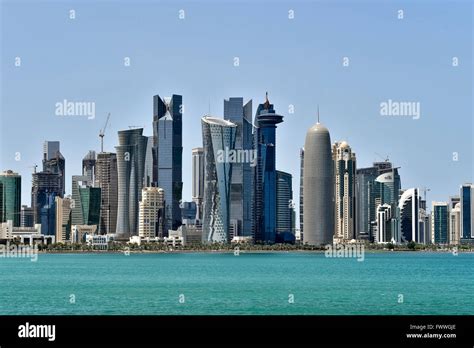 Doha Qatar Skyline