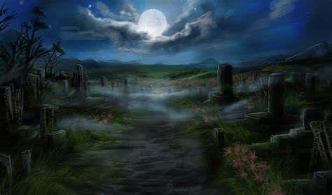 Animated Graveyard Wallpaper - WallpaperSafari