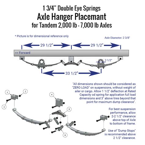 7000 lb Light Duty Tandem Axle TK Trailer kit - 14K Capacity (Original Series) | Trailer Kits ...