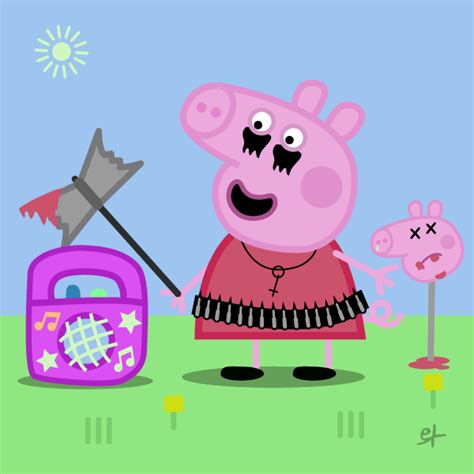 Peppa pig loves death metal tribute by willmalone on DeviantArt