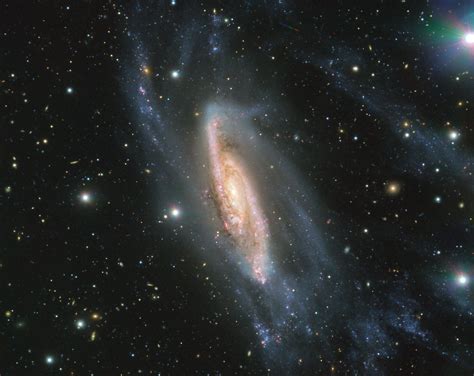 NGC 3981: Astronomers Capture Stunning Image of Magnificent Spiral Galaxy - Newsweek