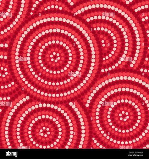 Abstract Aboriginal dot painting in vector format Stock Vector Image & Art - Alamy