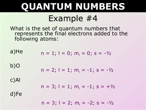 Tang 03 quantum numbers