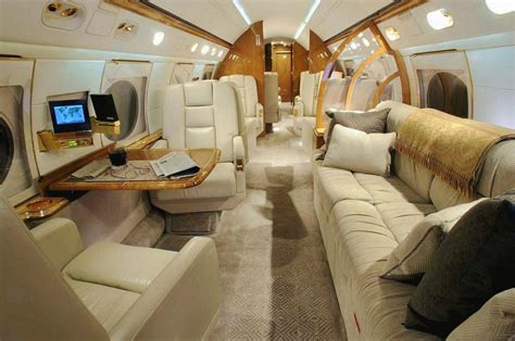 Luxury Living: Best Private Jet Interior Designs